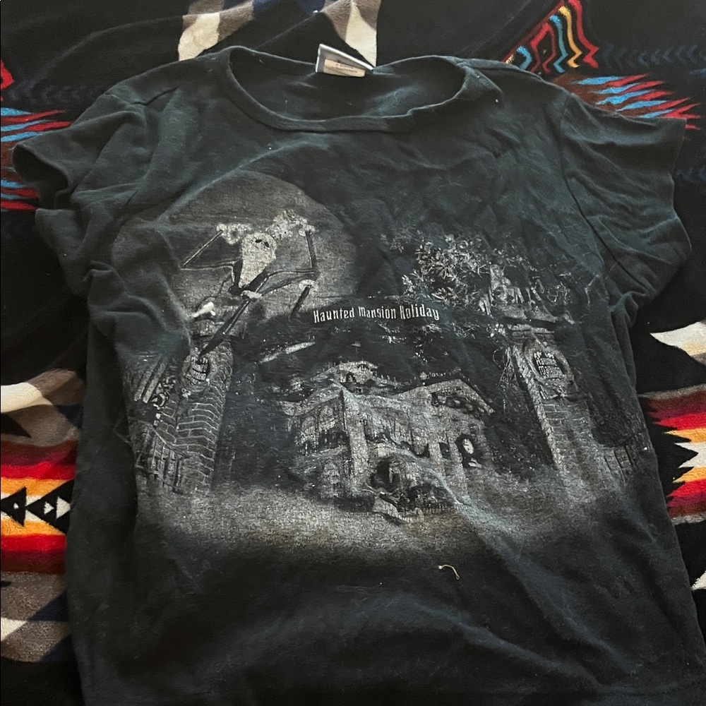 Disney Haunted Mansion Black Short Sleeve Tee